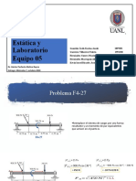 Estática y Laboratorio Equipo 05