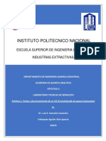 Práctica 1. Partes y Funcionamiento de Un CG (Cromatógrafo de Gases) Autosystem XL VELAZQUEZ AGUILAR ALAN IGNACIO