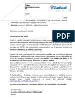 CD 31 Circular Implementación Ruta de La Presencialidad