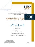 Antología de Álgebra y Aritmética I