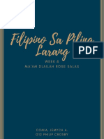 Week 4 Filipino