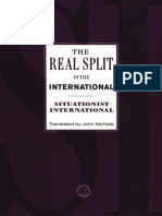 The Real Split in The International Theses On The Situationist International and Its Time 1972 2003