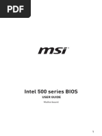 Intel 500 Bios nice