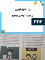 Simple Past Tense: Title Text Addition
