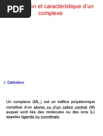Réaction de complexation PPT