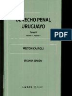 Derecho Penal Uruguayo. Tomo II. V3. V4.Ed. 2016 - Milton Cairoli