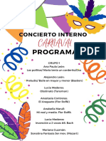 Concierto Interno Carnaval