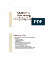 Text Mining: Lecturer: Dr. Nguyen Thi Ngoc Anh