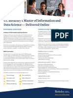 UC Berkeley's Master of Information and Data Science - Delivered Online