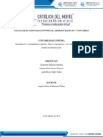 Acttividad # 1 Contabilidad General - Marco conceptual - La contabilidad como un sistema de informacion.