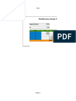 Plantilla para Calcular VPN