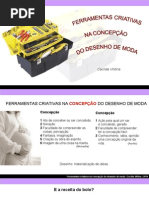 Ferramentas Criativas na Concepção do Desenho de Moda
