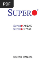 Download SuperMicro X8SAX by Toni Dlabac SN56229225 doc pdf