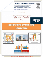 Brochure for Boiler Firing System & Equipment