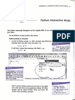 Python Interactive Mode: Anaconda Navigator Spyder