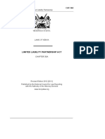 Limited Liability Partnership Act 42 of 2011