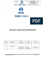Job Safety Analysis (Jsa) Procedure