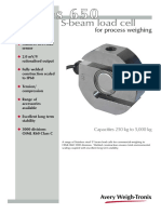 Series 650: S-Beam Load Cell