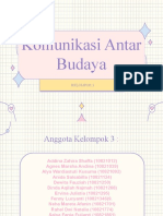 Komunikasi Antar Budaya