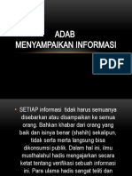 Adab Informasi