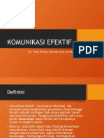 KOMUNIKASI EFEKTIF Proxima