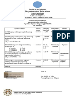 Dayagnostikong Pagsusulit 20-21