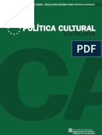 Política Cultural Cataluña 2010