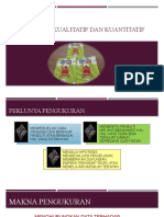 Pengukuran Kualitatif Dan Kuantitatif