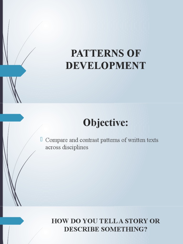 Patterns of Development | PDF