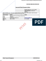 PFMS Generated Print Payment Advice: Helpdesk-Pfms@gov - in