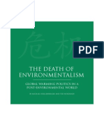 Death of Environmentalism