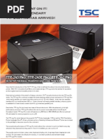 TTP 244 Pro User Manual New en | PDF | Printer (Computing) | Command ...