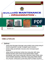 Organisasi Pemeliharaan Bangunan
