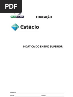 Didatica Do Ensino Superior