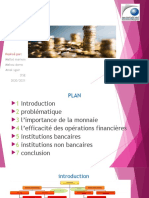 L'Efficacité Des Opérations Financières