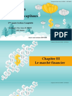 Mon Cours Chapitre III Le Marché Financier - 2ème Partie PDF