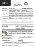 Comp1:Office Productivity Application Software: Talisay City College