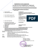 Pemerintah Kota Bandung Badan Pelayanan Perizinan Terpadu: Surat Izin Usaha Perdagangan (Siup) Kecil