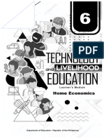 Home Economics: Department of Education - Republic of The Philippines