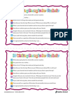 10 Writing Prompts For Students: W P F D