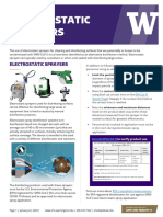 Electrostatic Sprayers Focus Sheet