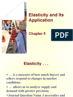 Elasticity Application and Analysis