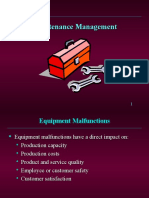 Maintenance Management