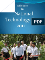 Welcome To: National Technology Day 2011