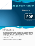 Hotel Management System