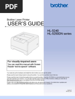 Download Brother HL-5250DN User Manual by Tom Smith SN56232731 doc pdf
