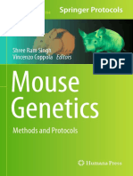 Mouse Genetics Methods and Protocols