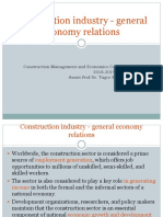 Ders02-Constr. Industry-General Economy