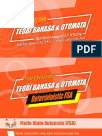 TBO Pertemuan 5 - Deterministic FSA