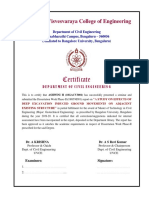 Certificate: University Visvesvaraya College of Engineering